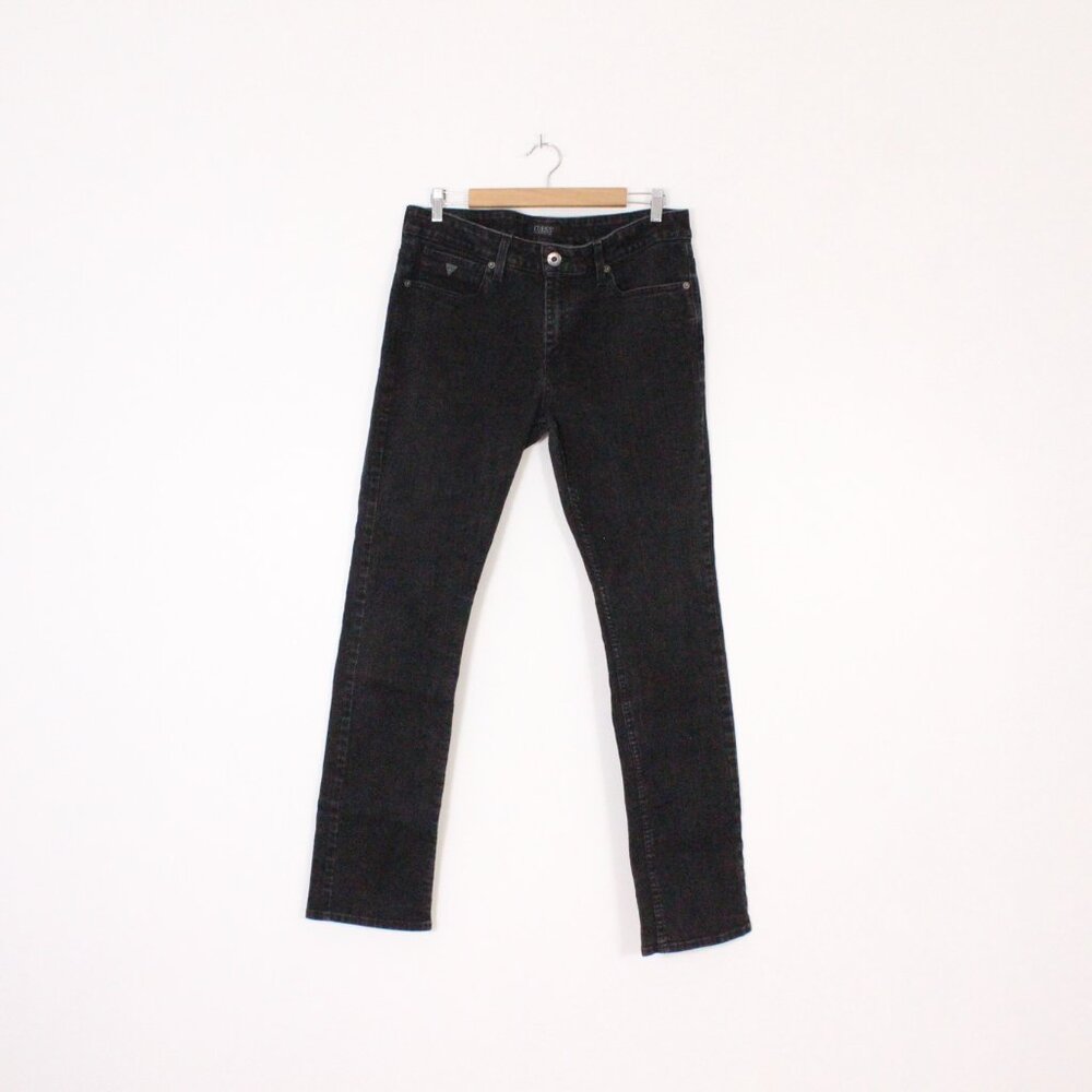 *Guess Mens Faded Black Skinny Jean
